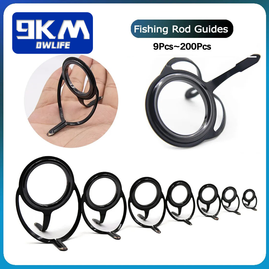 Fishing Equipment Rod - Zestaw naprawczy wędki Elementy konstrukcyjne wędki