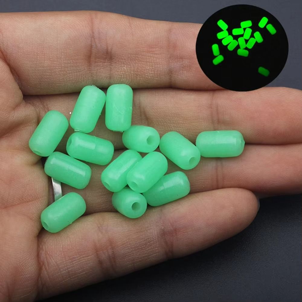 Soft Plastic Lure - 100 sztuk/worek świecące wędkarskie miękkie pływaki