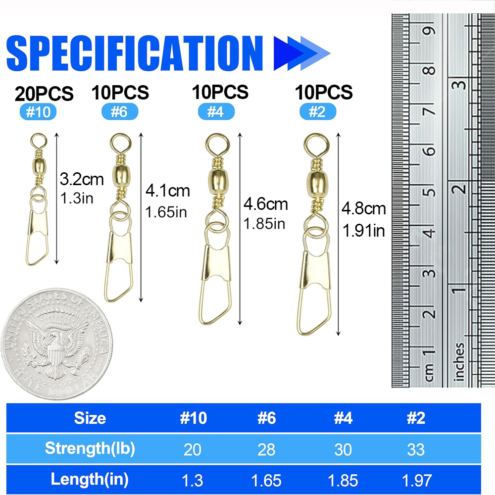 50 szt. Złota beczka wędkarska – Fishing Equipment Shop recenzja i cena