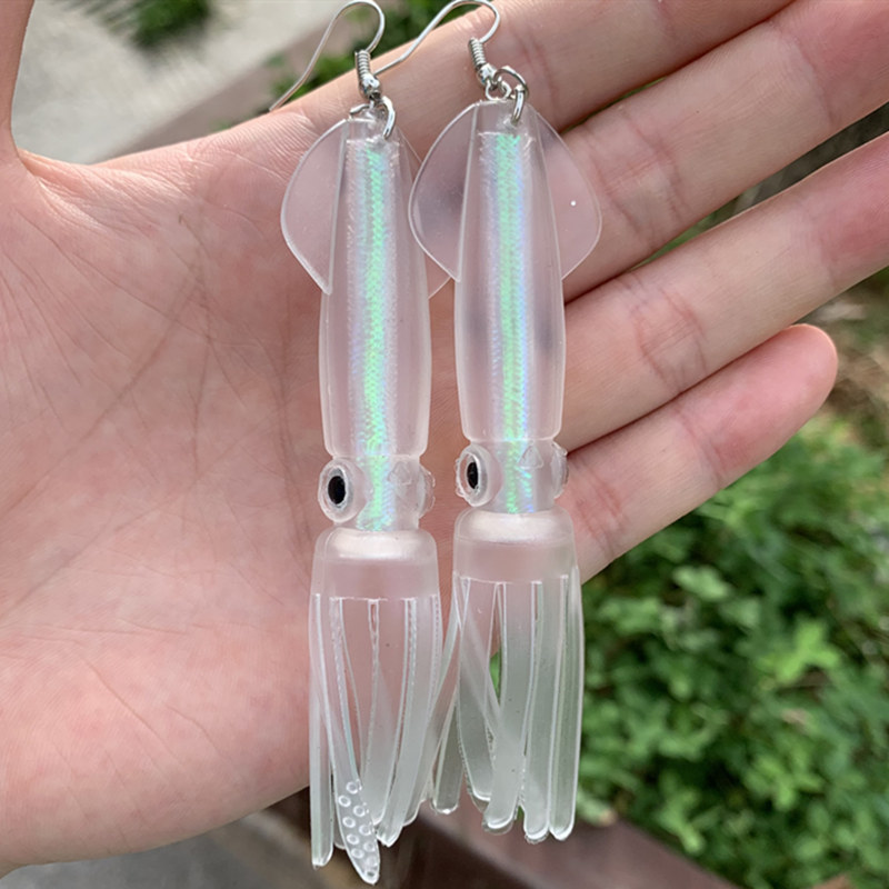 Noctilucence/Color Tube Squid  – Soft Plastic Lure recenzja i cena