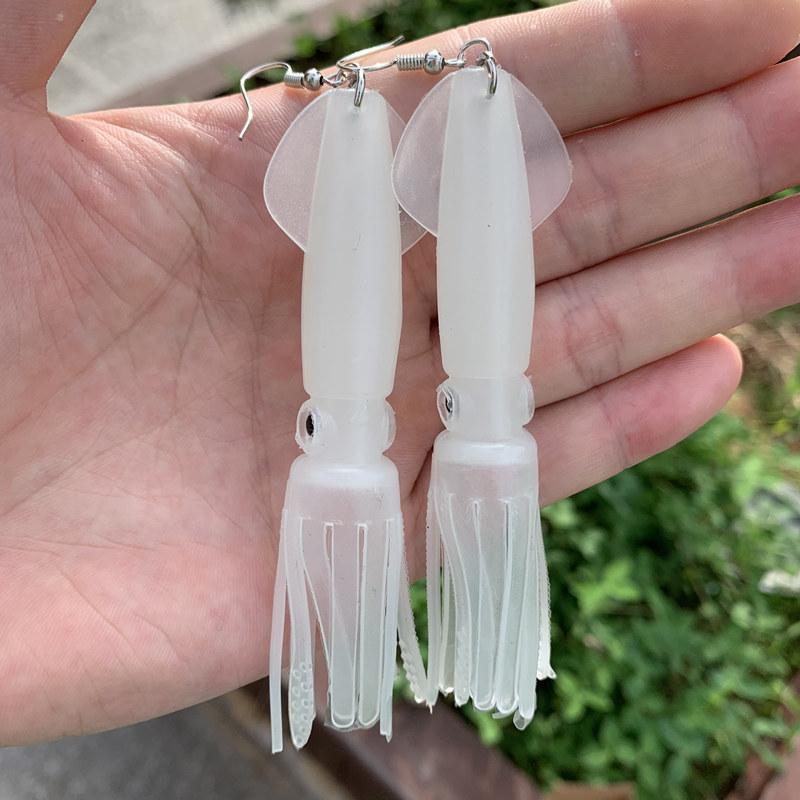 Noctilucence/Color Tube Squid  – Soft Plastic Lure recenzja i cena