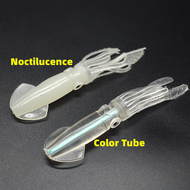 Noctilucence/Color Tube Squid  – Soft Plastic Lure recenzja i cena