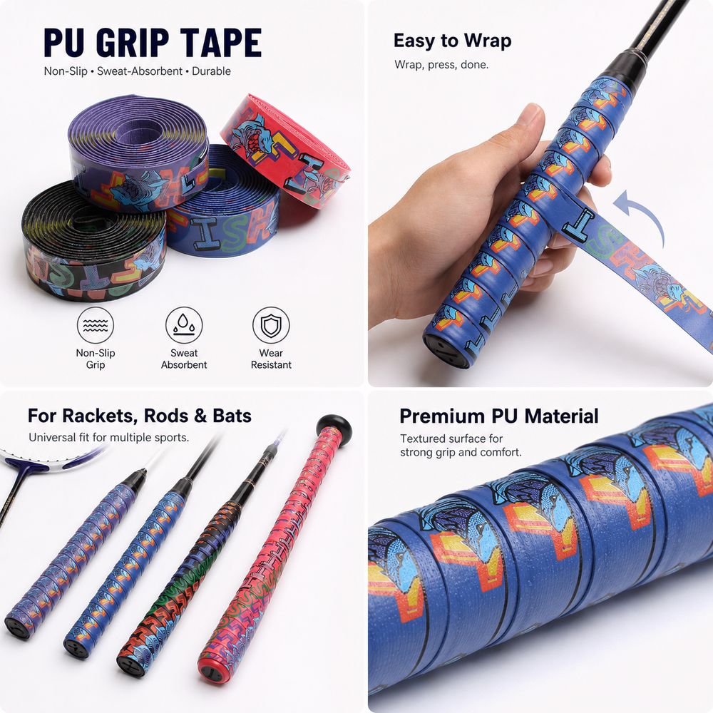 Owijka na rączkę rakiety do ba – Fishing Rod Wrap Tape recenzja i cena