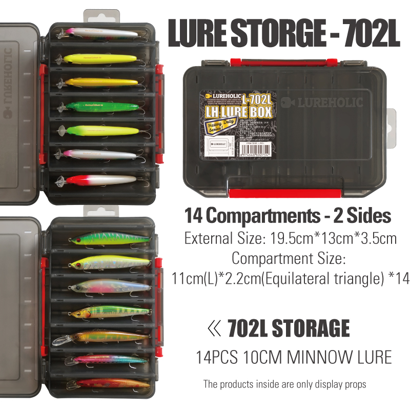 LUREHOLIC Lure Box FishingTack – Soft Plastic Lure recenzja i cena