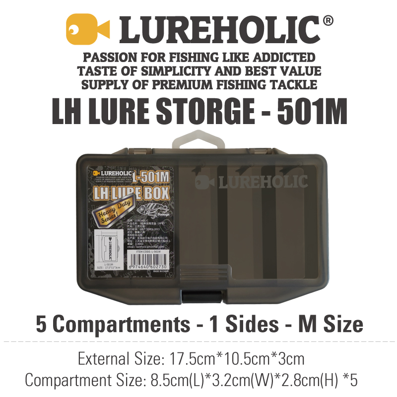 LUREHOLIC Lure Box FishingTack – Soft Plastic Lure recenzja i cena