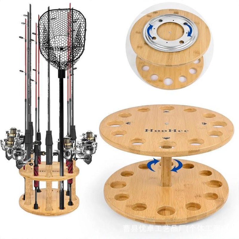 Okrągły, obrotowy stojak na wę – Fishing Equipment Rod recenzja i cena