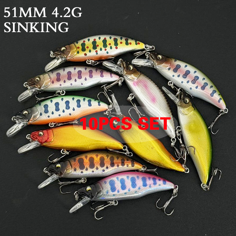 Zestaw 10 szt. przynęt wędkars – Fishing Equipment In Japanese recenzja i cena