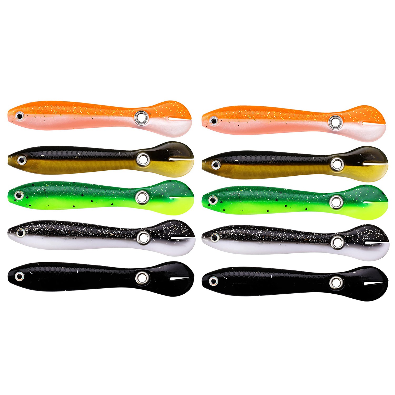 10 szt. Miękkich Przynęt Wędka – Soft Plastic Lure recenzja i cena