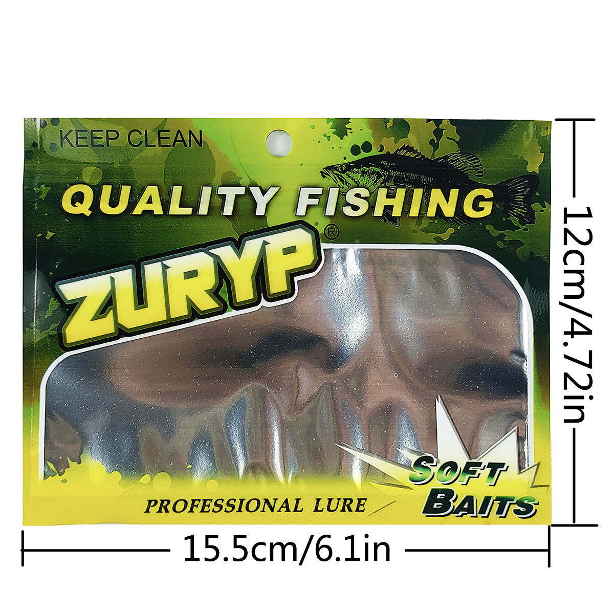 100 szt. Przynęta butikowa wor – Soft Plastic Lure recenzja i cena