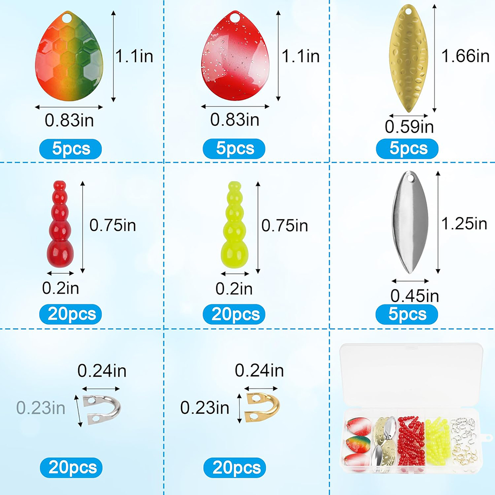 100 szt. Zestaw przynęt do wyr – Fishing Equipment Shop recenzja i cena