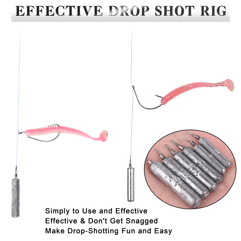 24 sztuk/partia Drop shot rigs – Fishing Equipment Shop recenzja i cena