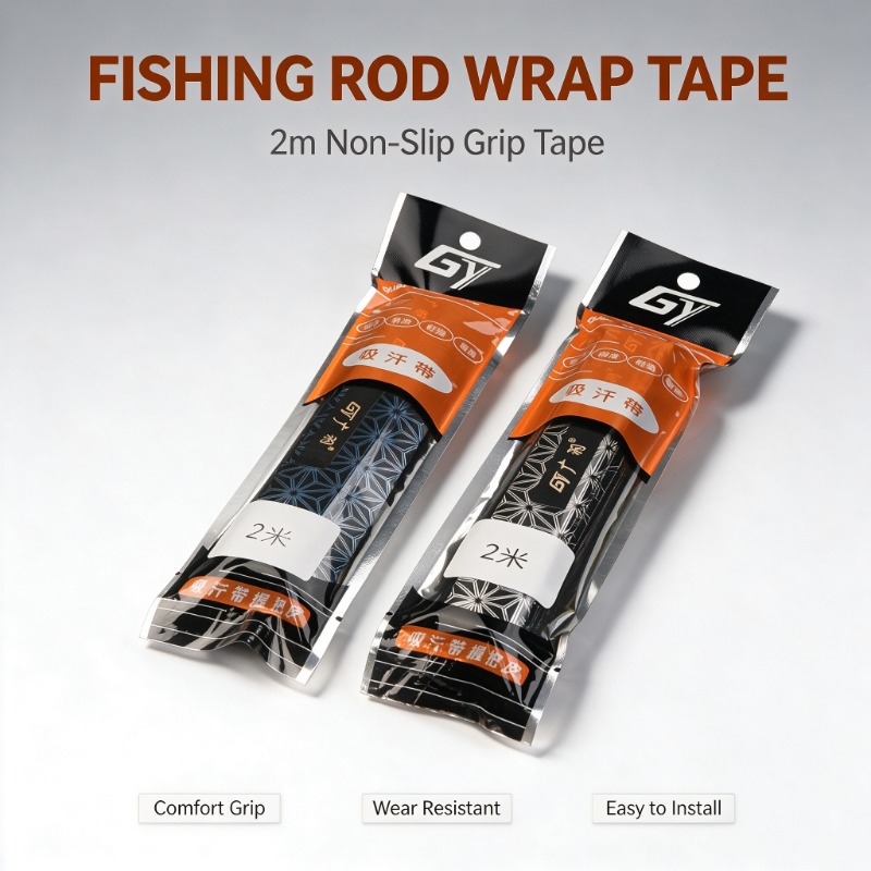 2-metrowa owijka na wędkę z PU – Fishing Rod Wrap Tape recenzja i cena