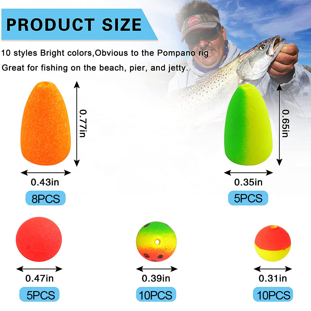 138 sztuk Pompano Rigs pływa k – Fishing Equipment Shop recenzja i cena