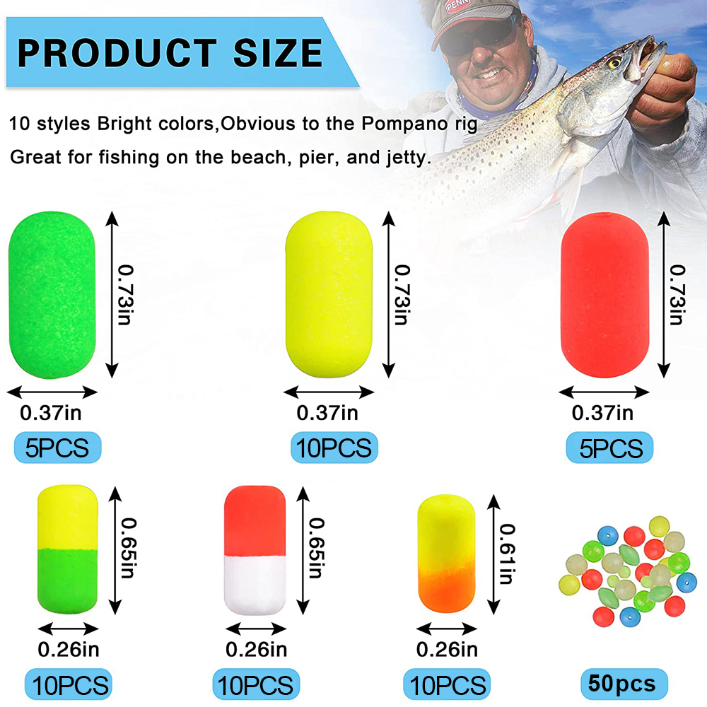 138 sztuk Pompano Rigs pływa k – Fishing Equipment Shop recenzja i cena