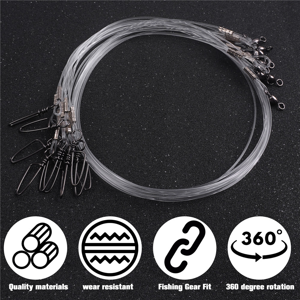 96Pcs Fluorocarbon Fishing Lea – Fishing Equipment Shop recenzja i cena